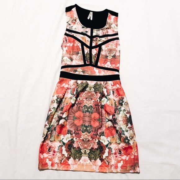 Gentle Fawn Empire Dress in Floral Print S - Picture 5 of 6